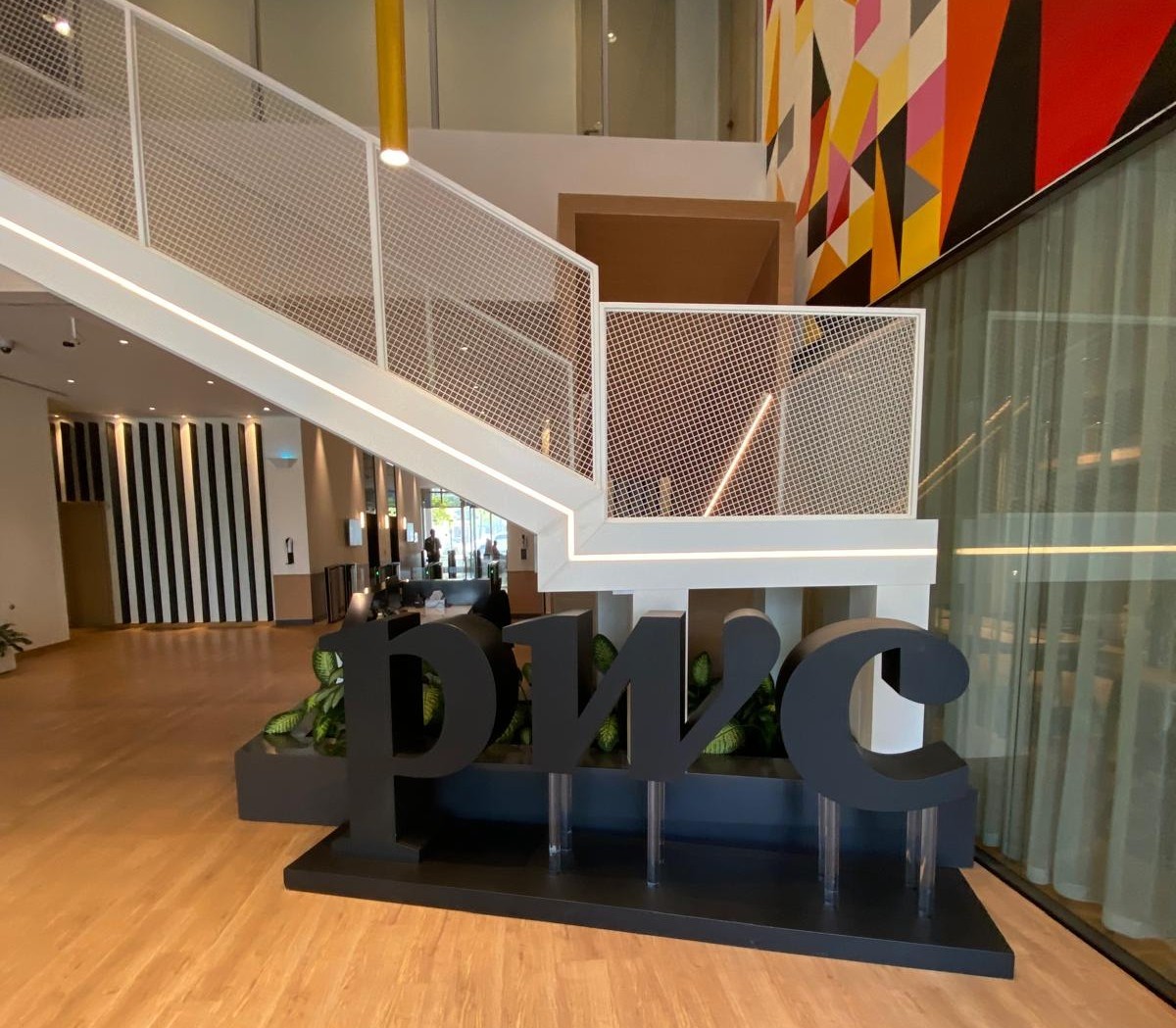 PwC lobby